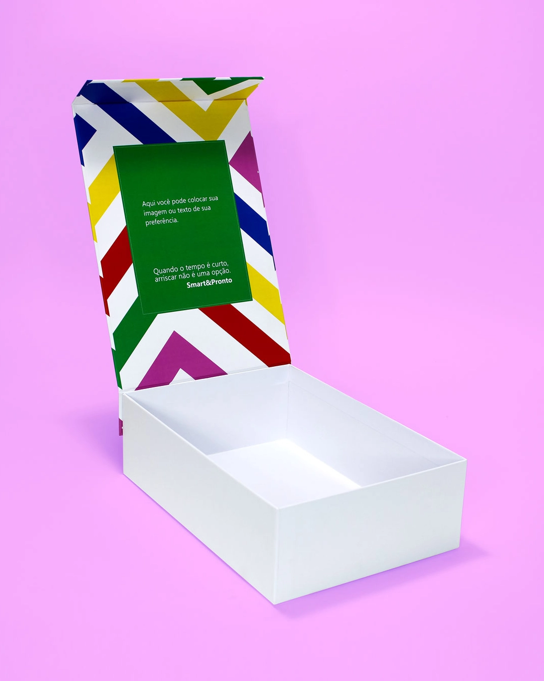 Caixa Smart&Pronto 22,5x33,0x10,0cm Branca - Imagem 2