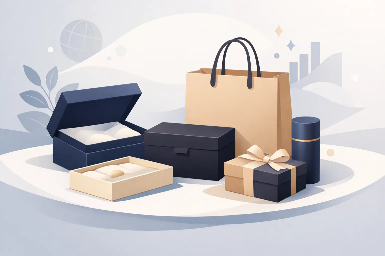 Como criar embalagem personalizada premium
