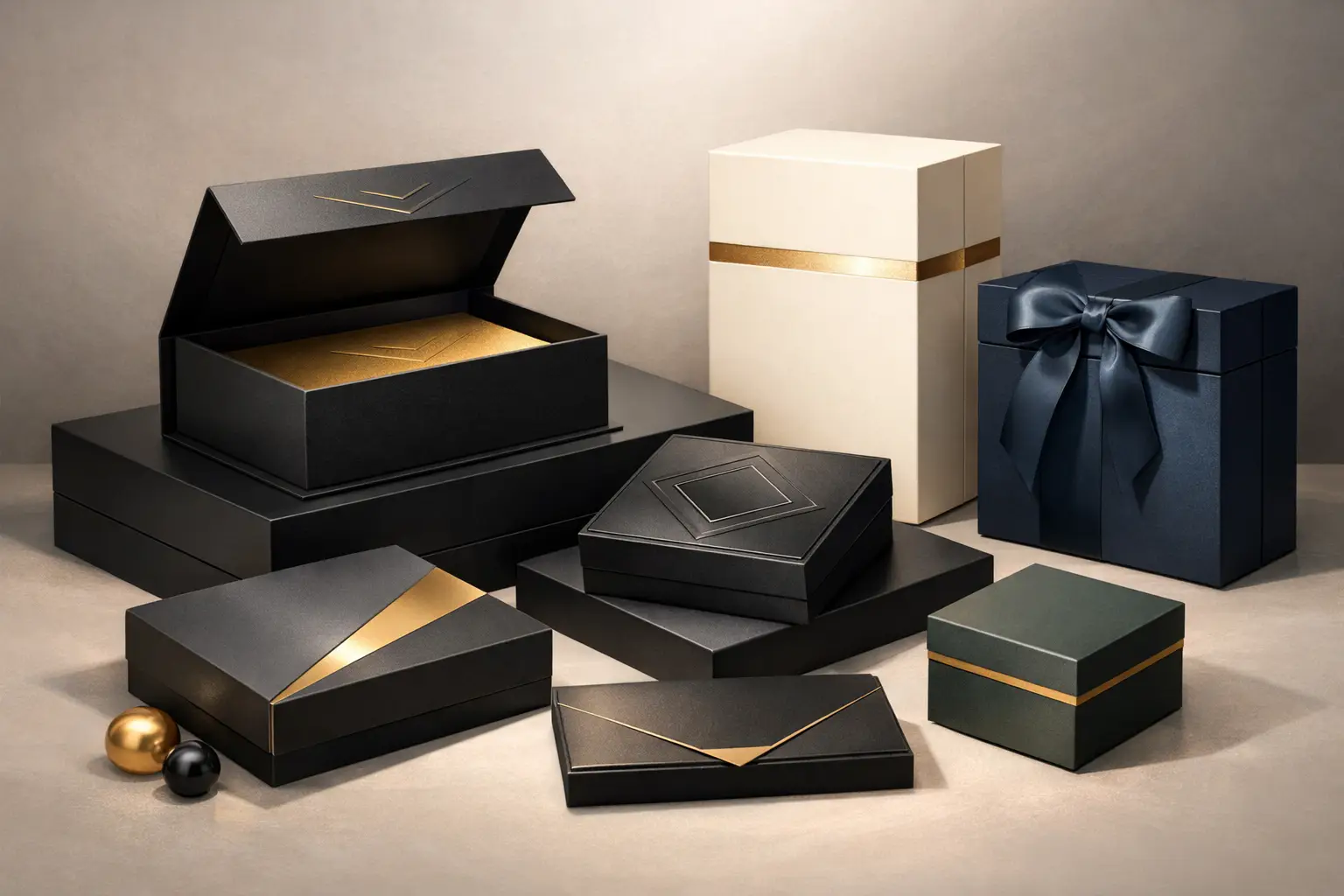 Guia de materiais para embalagens premium