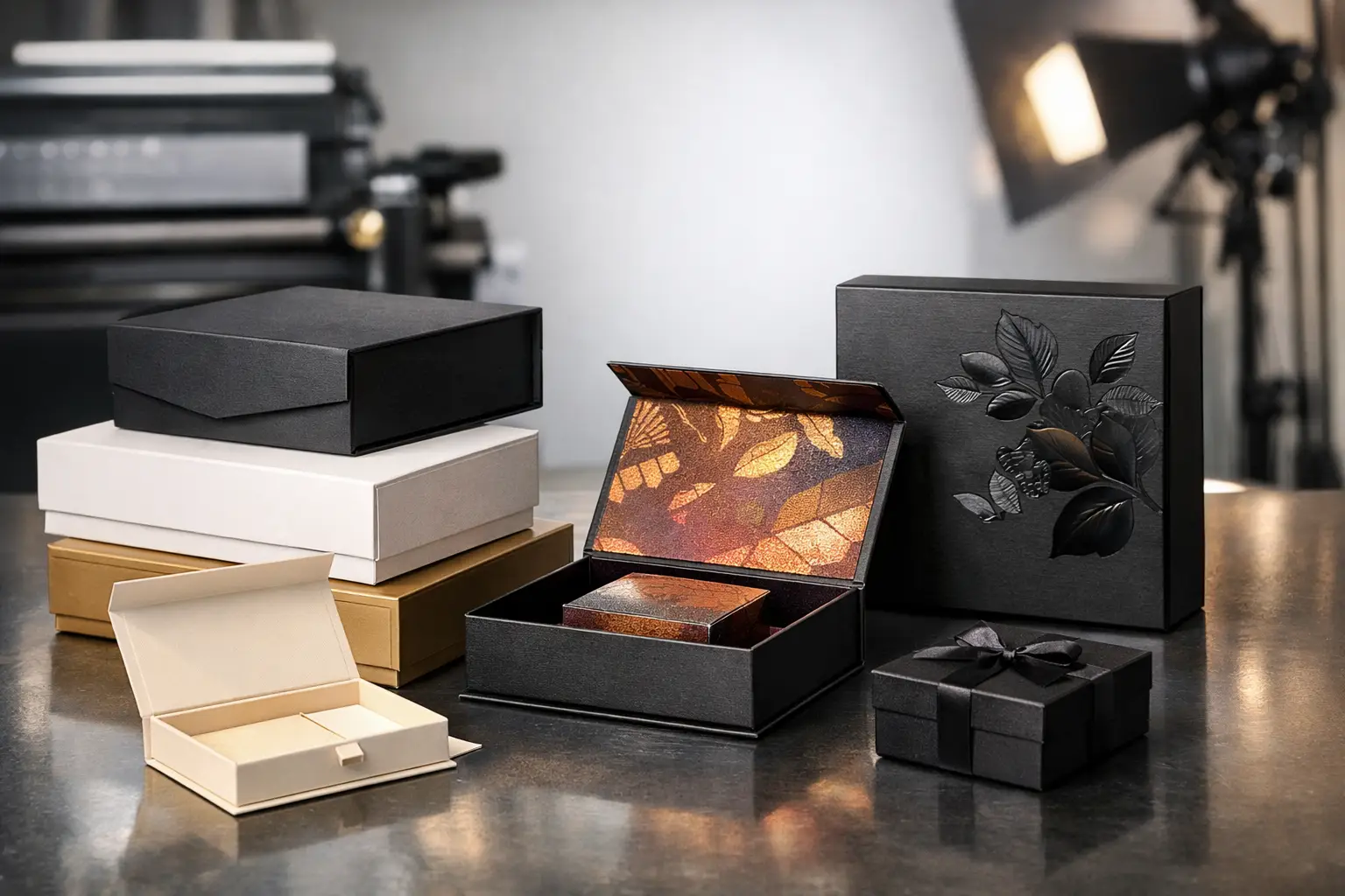 Offset ou serigrafia para embalagens premium